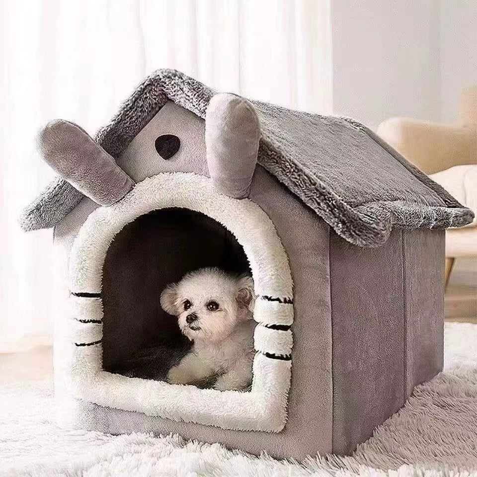 Hondenmand in huisjesmodel - foto 1